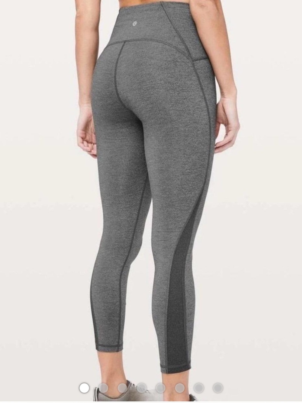 Lululemon Train Times 7/8
Leggings Size 2
Heathered Gray
High Rise EUC